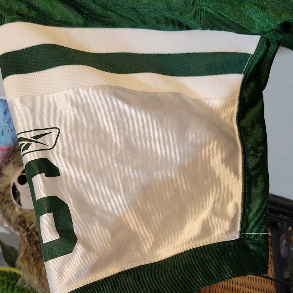 REEBOK Small Sanchez 6 Green Jets Jersey - Picture 9 of 14
